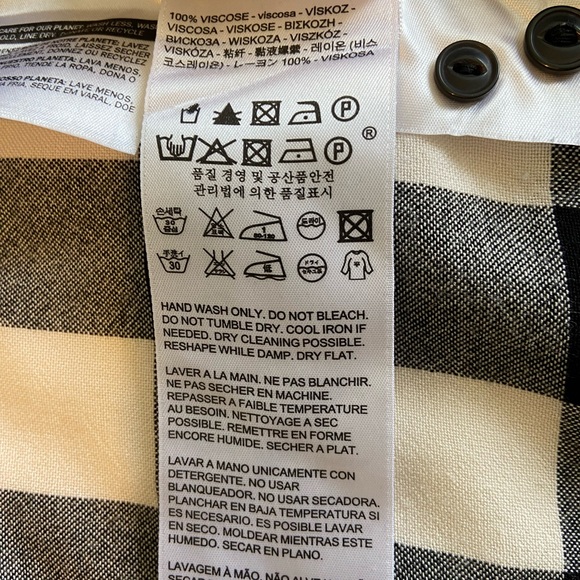 Levi’s boyfriend fit buffalo plaid shirt - Picture 6 of 6